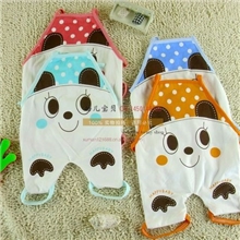 夏季新款熊猫造型肚兜肚围量大从优熊猫造型连腿肚兜11966