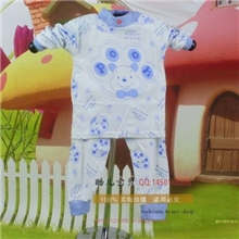 批发儿童纯棉肩开扣内衣半岁-12岁胖太阳内衣套装挑码加钱10656
