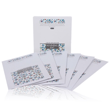 新品上市超薄细腻柔滑曼宁水漾光感水凝特润蚕丝面膜6片盒装