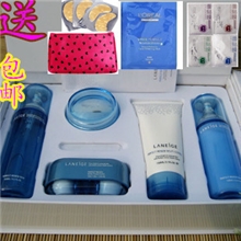 正品促销韩国Laneige/兰芝雪凝完美新生系列5件套装补水保湿