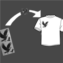 精美水性衣服纹身贴生产厂家，支持客户来稿定制