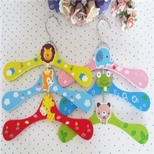 【小额批发】木制卡通衣架儿童衣架创意木衣架服装店衣架宝宝