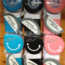 掌上空调风扇厂家直销可接USB的无叶迷你便携式笑脸雪人小风扇