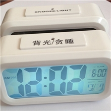 聪明钟床头钟厂供超大屏幕电子万年历聪明钟礼品聪明钟