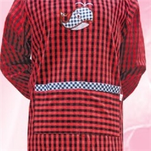 晋州留村纯棉成人罩衣反穿衣加长加肥小红帽款式QQ350579019