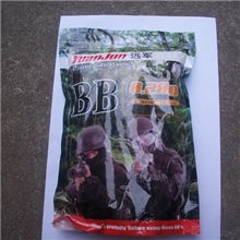 直径6MMBB弹0。12克。0。25克0。3克塑料子弹粒打鸟子弹