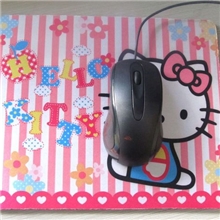 精美广告鼠标垫单色彩色印刷卡通鼠标垫布面鼠标垫定做