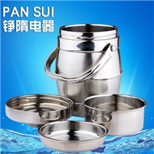 特价批发不锈钢保温桶真空饭盒便当盒三层饭盒欢迎选购