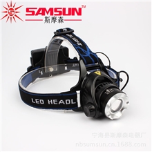 T568CREET6强光调焦头灯远射钓鱼狩猎矿灯户外照明头灯