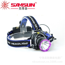 T598新款强光T6头灯10W钓鱼灯狩猎矿灯强光充电头灯户外