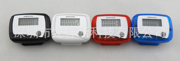 电子计步器/LCD计步器/单功能计步器/单键计步器跑步运动计数器