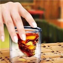 好生活创意鬼头玻璃酒杯