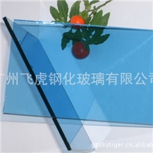 出口质量建筑用彩色钢化玻璃5mm-12mm