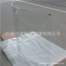 CNC水切精磨钢化玻璃壁炉挡板安全可靠3C认证