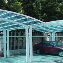 雨篷玻璃，雨篷夹胶钢化玻璃，用于建筑物挡雨、防高空落物砸伤