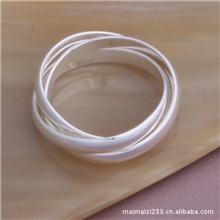 麦菲儿外贸欧美饰品光圈三环戒指手饰指环925银饰小商品批发