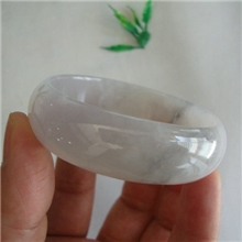 【喜峻珠宝】54冰种翡翠手镯天然A货贵妃镯缅甸玉石玉器手镯批发