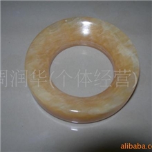 玉石玉器玉雕保健品按摩刮痧spa养生理疗熏蒸汗蒸桑拿黄玉脐疗垫