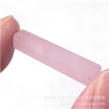 天然宝石半宝石水晶粉晶diy睡觉柱子饰品配件摆饰柱形批发