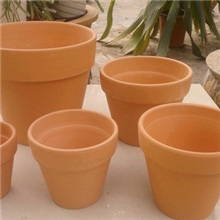 园艺花盆红陶花盆国际盆多肉植物盆细陶盆厂家直销