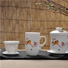 德化陶瓷厂家茶具批发新品特价商务礼品定制情侣对杯茶杯批发