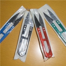 批发剪刀不生绣十字绣剪刀U型方便快捷剪刀厂家每把0.5元直销商