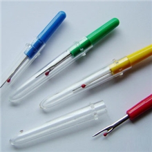 十字绣拆线器兰红黄绿色精准十字绣方便快捷拆线器批发复古绣具品