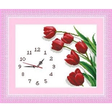 批发精准印花十字绣晶莹郁香（二）水容十字绣批发免画格金度百分