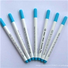 批发供应服装用蓝色白色水消笔水溶笔水洗笔