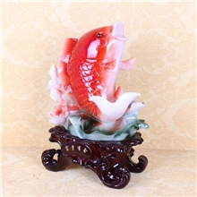 仿玉工艺品树脂礼品家居装饰品摆件乔迁之喜促销工艺品批发992