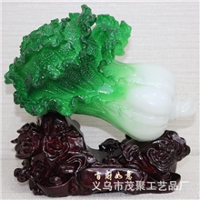 淘宝爆款仿玉百财如意树脂家居工艺品客厅招财摆件礼品批发1247