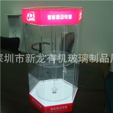 移动电源机架移动电源展示架旋转展示柜移动电源