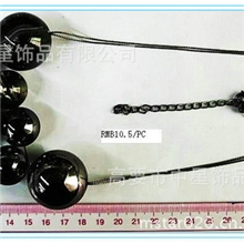 现货销售中星圆型仿玉手链批发