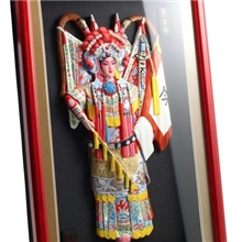 风雅堂泥塑彩绘摆件民间工艺品家居装饰外事礼品