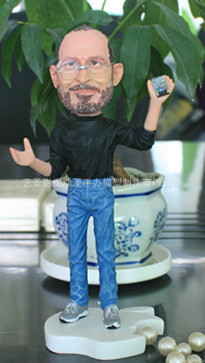 《22元特价》乔布斯树脂公仔玩具（小量批发）