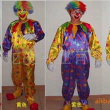 低价供应表演小丑卡通服装，道具服装，圣诞服装，卡通人偶