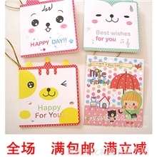 锦绣贺卡642金线可爱猫咪贺卡金线吊卡义乌卡片