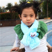 D02-1厂家促销秋冬儿童围巾批发卡通幼儿园男女宝宝保暖围脖定做