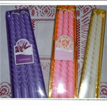 【厂家直供】18g6寸罗纹普色盒装高档生日蜡烛