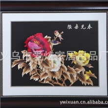 全国招商加盟麦秆画M-Y6008质量保证,织锦画系列产品，配电箱推拉