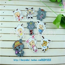 厂家批发喜洋洋灰太狼冰箱贴可爱卡通冰箱贴