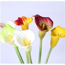 小额批发高仿真花pu中号马蹄莲高仿真马蹄莲马蹄莲手感马蹄莲