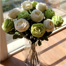 欧式高档仿真花批发绢花假花仿真淘宝可混批芙蓉牡丹千层玫瑰
