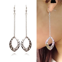 C282013新款饰品批发时尚质感树叶耳环