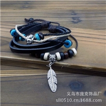 新款饰品甜美可爱风手饰批发混批时尚气质百搭真皮手链