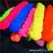 【爆款】发饰韩国进口弹力丝发带糖果色发圈荧光发带
