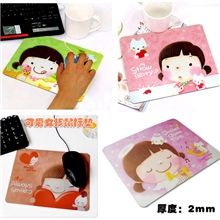 特价韩国文具可爱鼠标垫饼干女孩可爱卡通鼠标垫/隔热垫批发
