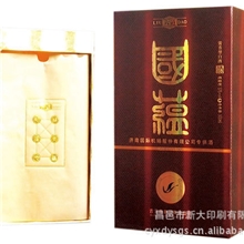 厂家直销各类高档酒类包装UV印刷与雪花丝网印刷完美结合