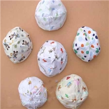 〖荐〗100%纯棉单层婴儿帽胎帽0-2月新生儿帽春秋款小额批发1318