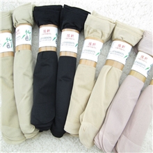 厂家直销热销100万双包芯丝短丝袜短丝袜批发女士对对袜批发